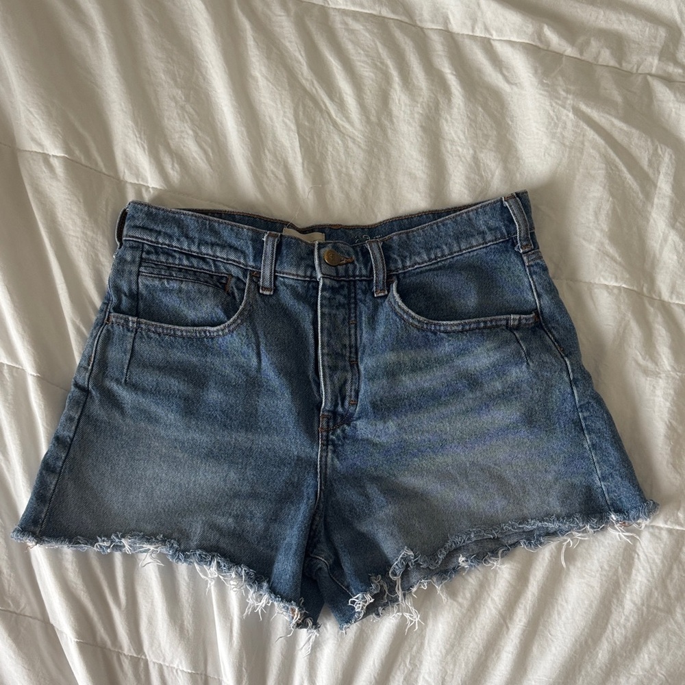 Pilcro high waist denim shorts